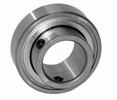 CSB206-30mm, 30mm Bore, Cylindrical OD Insert Bearing w/ set screw Locking (aka: CSB206)