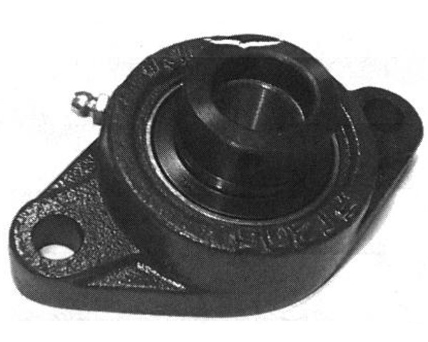 HCFT202-10, 2 Bolt Flange, 5/8" Bore w/ Locking Collar