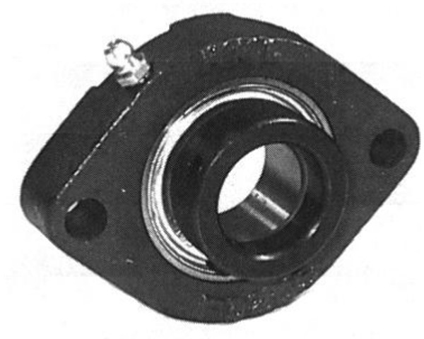 SAFD205-14g, 2 Bolt , 7/8" Bore,  Light Duty Flange