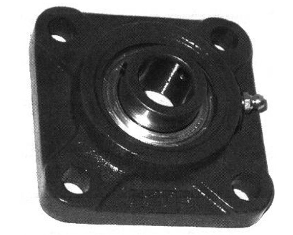 SBF201-8, 4 Bolt Flange, 1/2" Bore w/ set screw