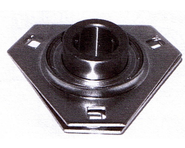 SBPFT 206-20, 1-1/4" Bore Triangular Flangette