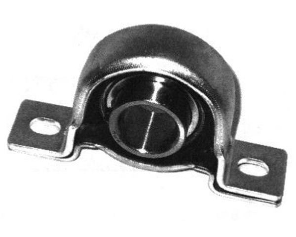 SBRPP 201-8, 1/2" Bore, Rubber Mounted Stamped Steel PillowBlock w/set screw