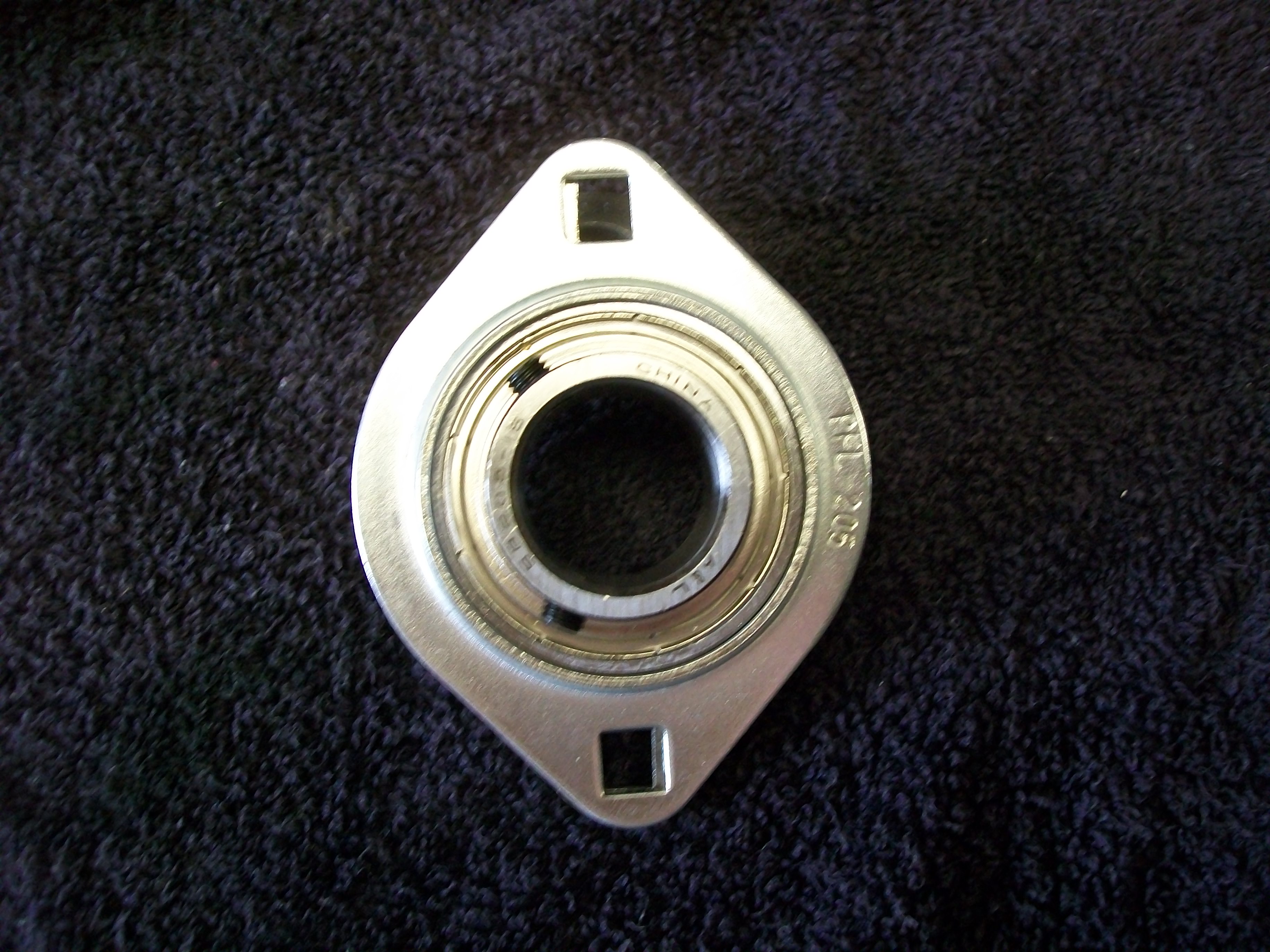 SBPFL206-18, 1-1/8" Bore 2 bolt stamped flange