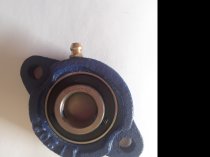 2-Bolt Smaller flange w/set screw SBLF201-8g, 1/2" Bore, 2 Bolt Small Flange
